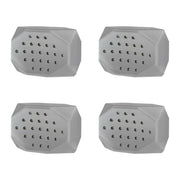 4 Pack Jawline Exerciser for Men Women Jaw Trainer Shaper Sagging Skin Double Chin Reducer with 3 Resistance Levels for Beginners Intermediate Expert