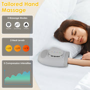 Hand Massager With Heat Compression Cordless Hand Massager for Arthritis Carpal Tunnel with 3 Modes 3 Heat Levels 5 Intensity Levels Disposable Gloves