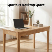 Solid Wood Desk with Drawers for Home Office