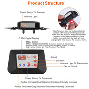 Wireless Dog Fence & Training Collar System with 990ft Range