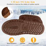 Women Ladies Snow Boots Waterproof Faux Suede Mid-Calf Boots Fur Warm Lining Shoes