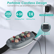 Electric Tummy & Cellulite Massager – 5 Modes, 3 Heat, 3 Speeds