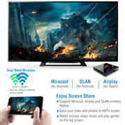 H96 Max+ Android 8.1 TV Box RK3328 Quad Core 4GB / 32GB UHD 4K VP9 H.265 WiFiUSB3.0 Smart Streaming Media Player US Plug