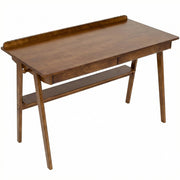 Solid Wood Desk with Drawers for Home Office