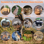 Animal Spring Trap 2-Pack Iron Snap Trap for Pest Control