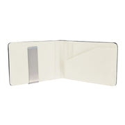 Unisex PU Leather Wallet RFID Blocking Slim Bifold Credit Card Holder with Money Clip