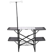Folding Camping Kitchen Table with Heat-Resistant Top