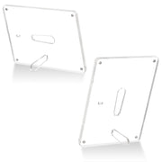 4Pcs Acrylic Photo Frames 5x7In Photo Display Vertically Horizontally Free Standing Desktop Picture Frame High Definition Magnetic Frameless Photo Hol