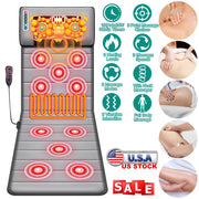 Full Body Massage Mat with Heat and Neck Pillow
