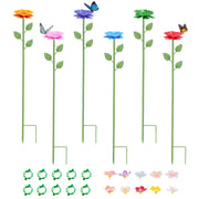 Metal Bee Watering Stations with Anti-Drowning Design (6-Pack)