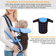 Baby Carrier Breathable Adjustable Wrap with 4 Positions