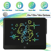 LCD Writing Tablet for Kids with Stylus & Lock Function