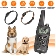 Remote Dog Training Collar with 4 Modes & 875 Yard Range