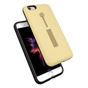 Finger Strap Phone Case for iPhone  8 Drop-prot ection Finger Ring Rugged Phone Case with Kickstand Dual Layer Case