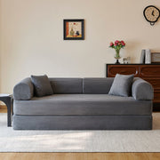 78.8" Convertible Floor Sofa Bed with High Density Foam