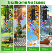 Metal Wind Chimes with Aluminum Tubes for Outdoor Garden Decor