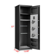 Biometric Gun Safe for Rifles & Pistols with Fingerprint Access
