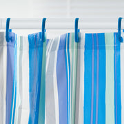 Tension Curtain Rod Spring Load Adjustable Curtain Pole Heavy-Duty Steel 4 Sizes for Bathroom Wardrobe Kitchen Balcony