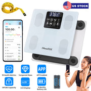 Smart Body Composition Scale with App Sync & 18 Health Metrics