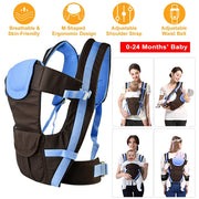 Baby Carrier Wrap Sling – Breathable, Adjustable for Front & Back