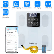 Smart Body Composition Scale with App Sync & 18 Health Metrics