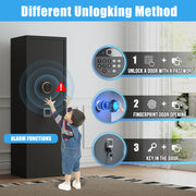Biometric Gun Safe for Rifles & Pistols with Fingerprint Access