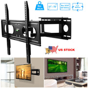 Full Motion TV Wall Mount Swivel Tilt TV Wall Rack Support 37-70Ó TV Wall Mount Max VESA Up To 600x400mm Holds Up To 99LBS