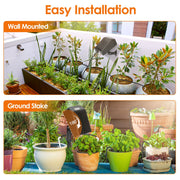 Solar Drip Irrigation System for 15 Plants with Timer