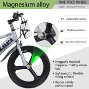 18 Inch Kids Bike with Training Wheels, Children\'s Bicycle with Magnesium Alloy Wheels, Dual U-Brakes, Adjustable Quick