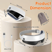 Eye Massager with Heat, Air Compression & Voice Control