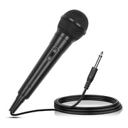 Handheld Wired Dynamic Microphone | Vocal Mic with Switch & 13ft Cable
