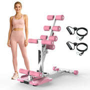 Adjustable Deep Squat Machine with Resistance Bands