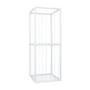 Stuffed Animal Storage PVC Plush Organizer Shelf Plush Stuffed Animal Holder Standing Kids Toy Storage Cage with Elastic Band for Nursery Play Room Be