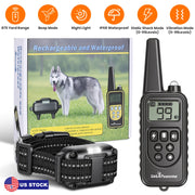 Remote Dog Training Collar with 4 Modes & 875 Yard Range
