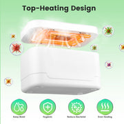 Baby Wipe Warmer With 3 Temperature Settings Type-C Powered Baby Wet Wipes Dispenser With Night Light Large Capacity Diaper Wipe Warmer For Baby