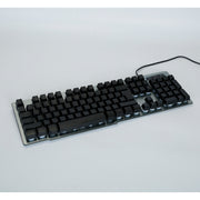 Wired Gaming Keyboard Mouse Set Colorful Rainbow Backlit 104 Keys Gaming Keyboard w/ RGB DPI Adjustable Gaming Mouse