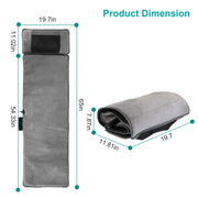Full Body Massage Mat with Heat and Neck Pillow