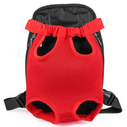 Dog Carrier Backpack Legs Out Front Pet Backpack Carrier Travel Bag Adjustable Shoulder Straps for Hiking Camping Shopping Biking