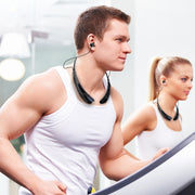 Wireless Neckband Headphones V5.0 Sweat-proof Sport Headsets Earbuds In-Ear Magnetic Neckbands Stereo Earphone Deep Bass Earphone w/Mic