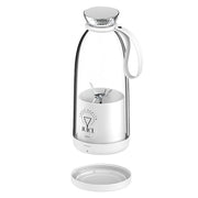 2-in-1 16.9OZ Portable Fruit Blender Electric Rechargeable Juice Cup for Shakes Smoothies Juice Personal Fruit Mixer with 6 Blades
