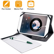 Padfolio Case For 7.9in Tablet PC Business Tablet Portfolio Organizer w/ Notepad Paper