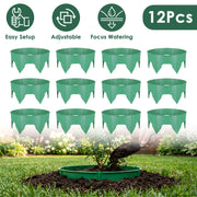 Adjustable Plant Grow Rings 10in with Hand Shovel - 12 Pack