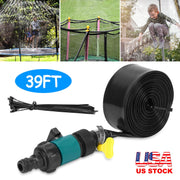 Trampoline Sprinkler for Kids - 39ft Outdoor Water Toy