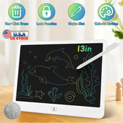 LCD Writing Tablet for Kids with Stylus & Lock Function