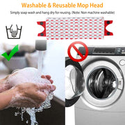 2Pcs Fiber Floor Mop Pads Fit for Vileda Ultra Max Mop Washable Mop Replacement Heads for Wet Dry Floor Cleaning