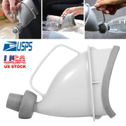 Unisex Potty Pee Funnel Adult EmergencyÊUrinal Device Portable Male Female Toilet For Car Camping Travel Outdoor