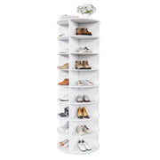 Rotating Shoe Rack Tower, 8-Tier 360° Spinning Organizer
