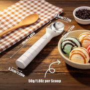 Heated Ice Cream Scoop – Rechargeable Electric with Fast Heating