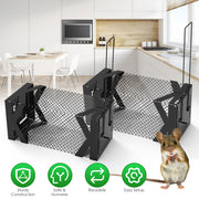 2PCS Humane Mouse Traps – Reusable Live Catch & Release Cages