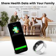 Smart Ring Health Tracker with Sleep & Fitness Monitoring